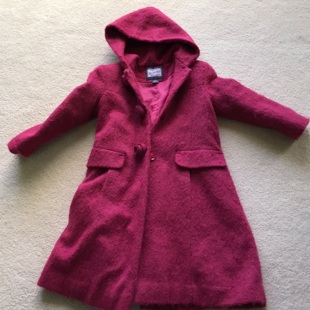 Rothschild pink coat size 6